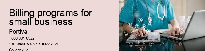 billing programs for small business