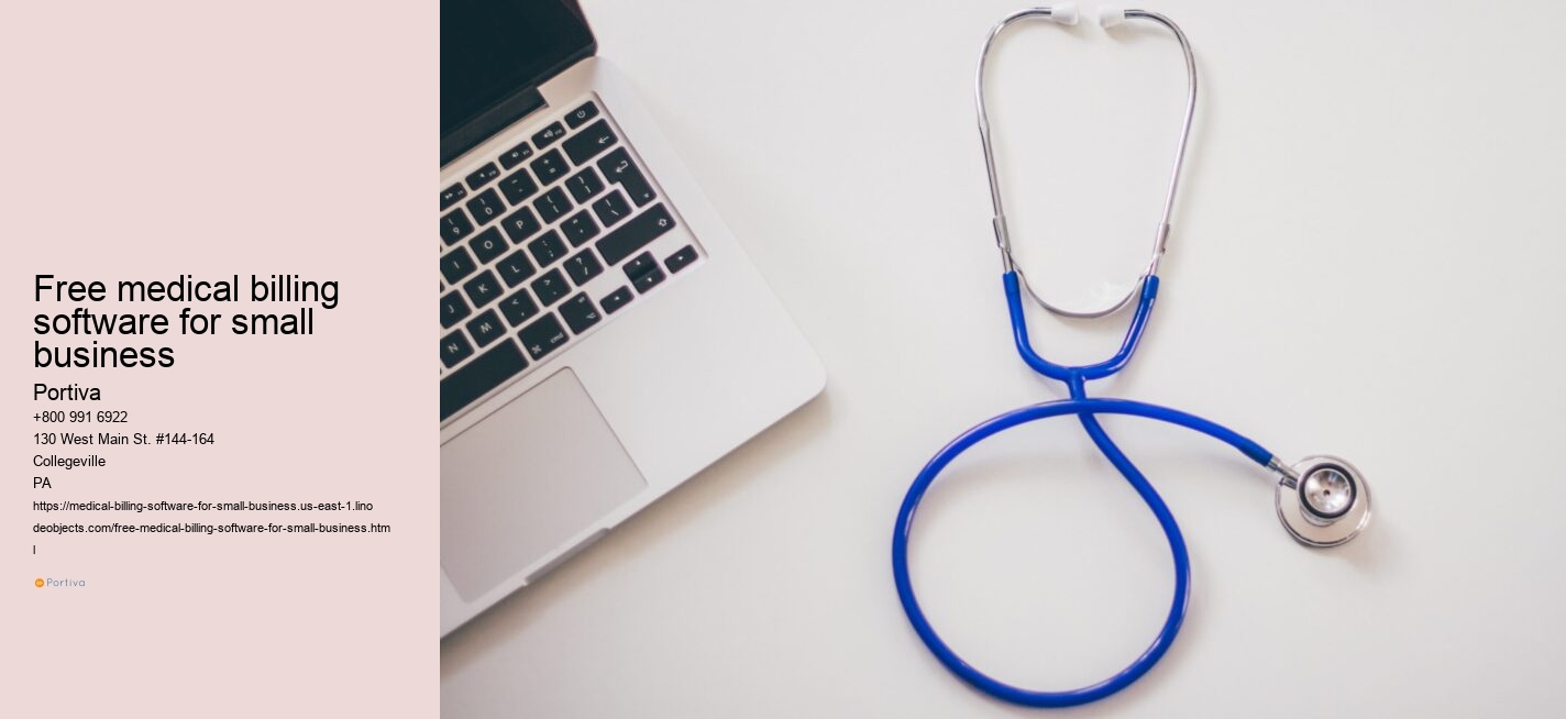 free medical billing software for small business