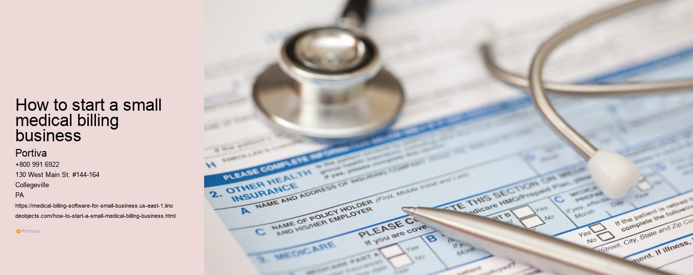 how to start a small medical billing business