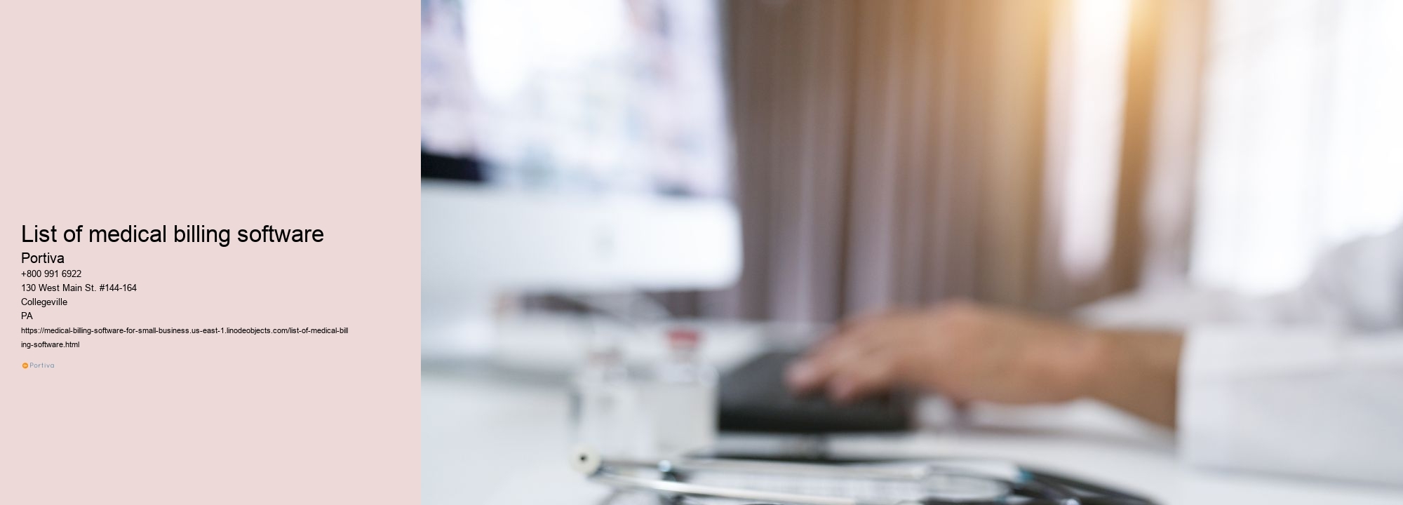 list of medical billing software