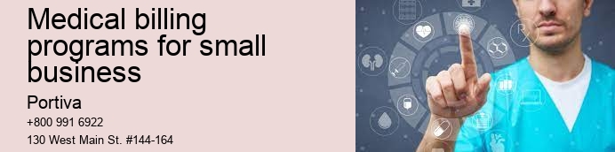 medical billing programs for small business