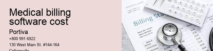 medical billing software cost